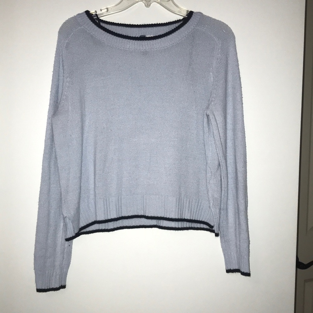 Blue sweater